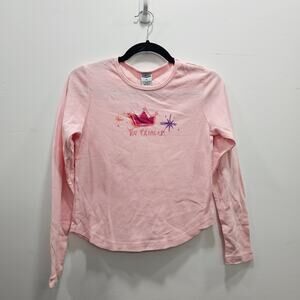 VINTAGE Y2K 2000s NEW with tag Old Navy Girls Long Sleeve Top Pink Princess 14